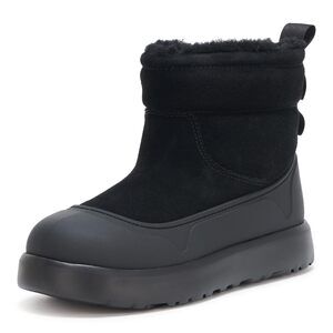 UGG Kids K Classic Mini Mod Boot, Black, 3